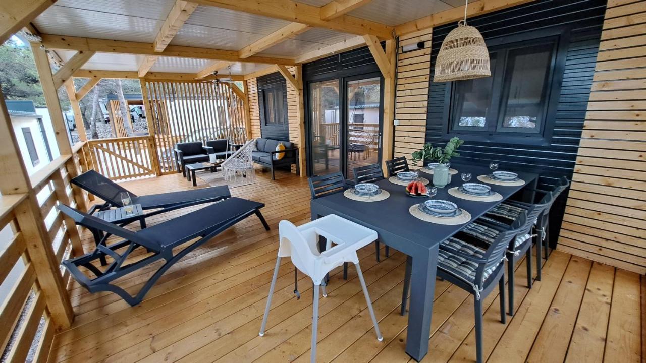 Premium Mobile Home Maslina - Oaza Mira Drage Kültér fotó